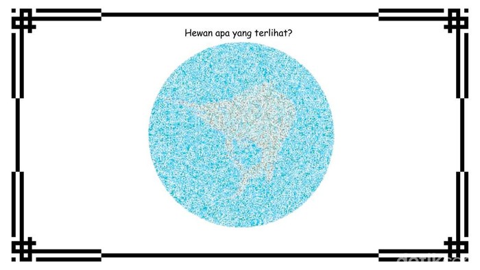 Tebak-tebakan Sembari Cek Mata, Hewan Apa yang Terlihat?