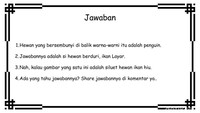 Ini dia kunci jawabannya! Ada yang sukses menebak benar semua? Coba tulis jawaban soal terakhir di kolom komentar ya, detikers! Foto: Daffa/detikHealth