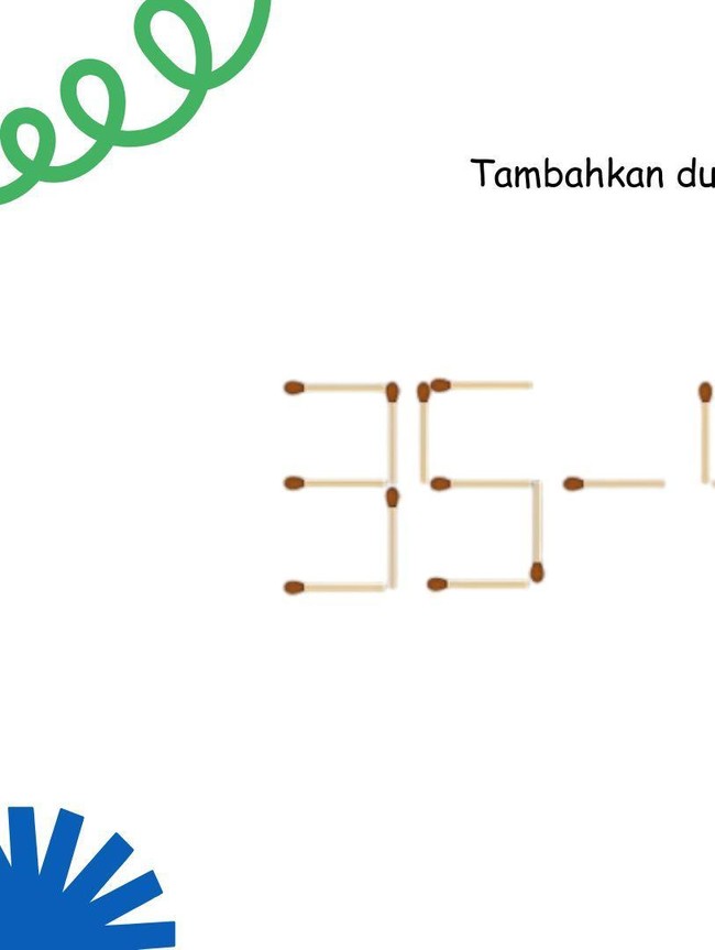 Tebak-tebakan Seru Sambil Tes IQ, Pindahin Korek sampai Correct