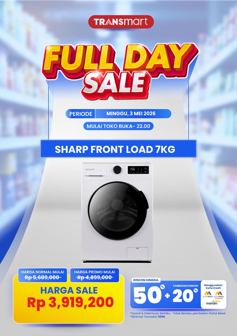 Transmart Full Day Sale 3 Mei 2026