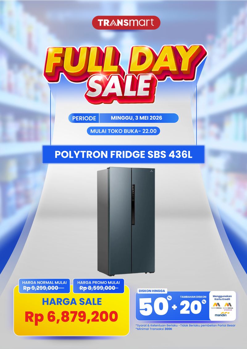 Transmart Full Day Sale 3 Mei 2026