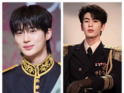Duel Visual! Adu Gaya Byeon Woo Seok dan Zhang Linghe Pakai Baju Militer