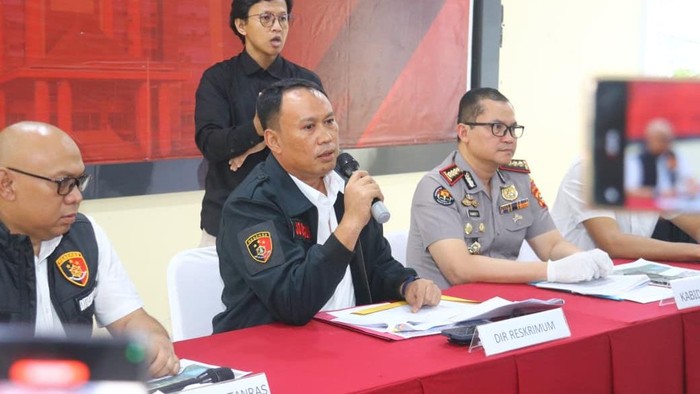 Dirreskrimum Polda Sumsel Kombes Pol Johannes Bangun
