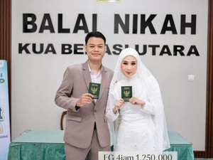Viral Pengantin Gen Z Nikah Gratis di KUA, Budget Resepsi Dialihkan Beli Rumah