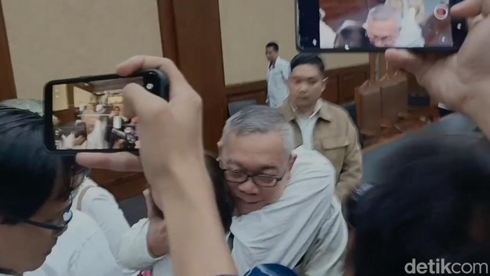 Hari Karyuliarto divonis 4,5 tahun penjara. (Mulia/detikcom)