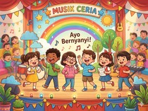 25 Lagu Anak-anak Terpopuler Bahasa Indonesia dan Inggris Beserta Liriknya