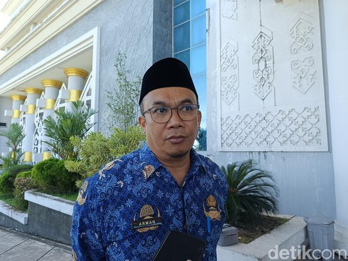 Kepala Badan Pengelolaan Keuangan dan Aset Daerah (BPKAD) Taufikurrahman, saat ditemui awak media, Senin (4/5/2026).