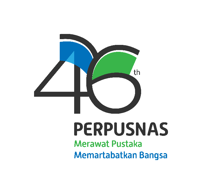 Logo HUT ke-46 Perpusnas Tahun 2026