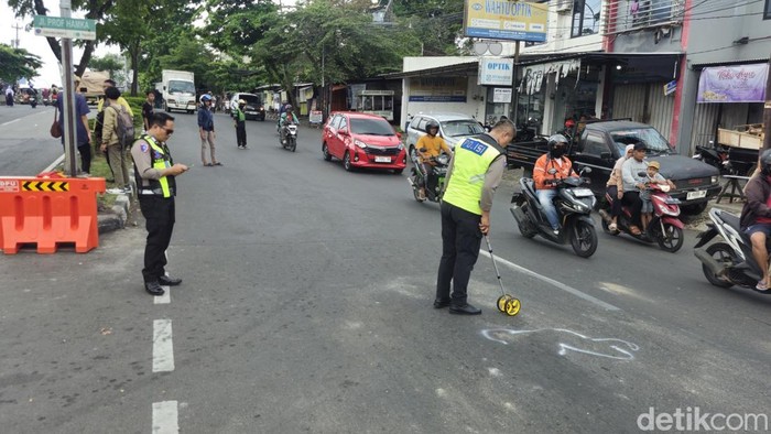 Lokasi kecelakaan di turunan Silayur, Jalan Prof Dr Hamka, Kecamatan Ngaliyan, Kota Semarang, Senin (4/5/2026).