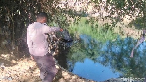 Lokasi korban tewas tenggelam di sungai Desa Bontokape, Kecamatan Bolo, Kabupaten Bima, NTB, Senin (4/5/2026).