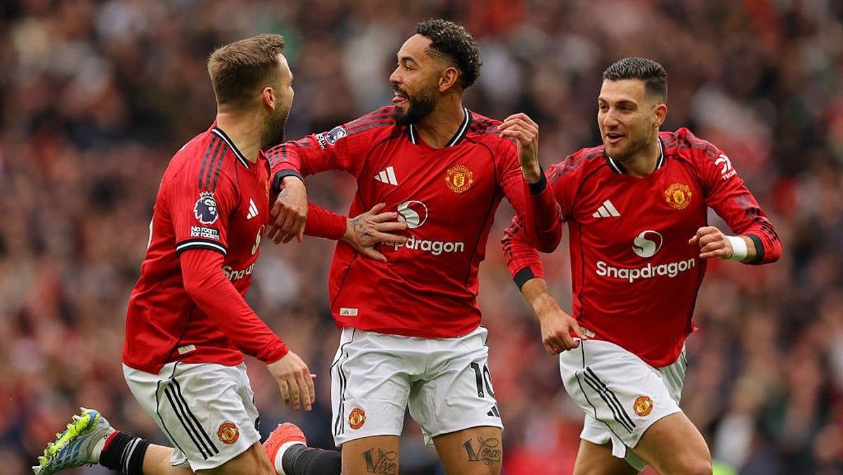 Manchester United menang 3-2 atas Liverpool dan pastikan lolos ke Liga Champions musim depan (Foto: CameraSport via Getty Images/Shaun Brooks - CameraSport)