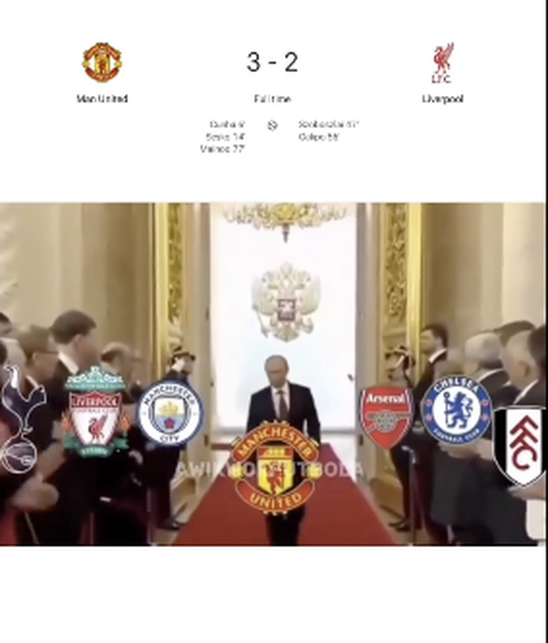 Meme Kemenangan MU