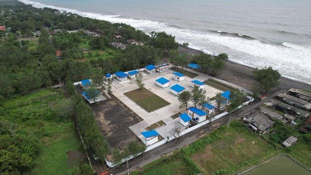 Pembangunan 65 Kampung Nelayan Merah Putih (KNMP) tahap pertama telah tuntas 100% per akhir April 2026. Pembangunan 65 Kampung Nelayan Merah Putih (KNMP) tahap pertama telah tuntas 100% per akhir April 2026. (Biro Humas KKP)