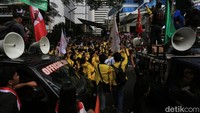 Aksi menuntut reformasi anggaran dan penghentian komersialisasi pendidikan. 