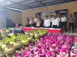 Video: Polisi Bongkar Praktik Oplosan LPG 12 Kg di Sidoarjo