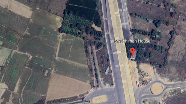 Rumah Swabhiman yang memutus jalan tol di India