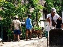 Penampakan Jalan RT yang Dibangun Pasangan Selingkuh di Gunungkidul