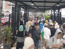 Kagetnya Penumpang saat KRL Green Line Gangguan Akibat Sambaran Petir