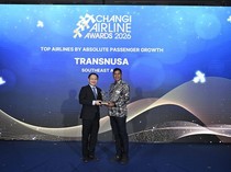Jumlah Penumpang Melonjak, TransNusa Raih Changi Airline Awards 2026