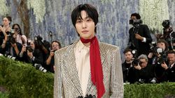 Potret HUNTR/X-Saja Boys K-Pop Demon Hunters di Met Gala 2026