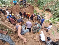 Niat Rapikan Bekas Longsor, Buruh di Bogor Tewas Tertimbun