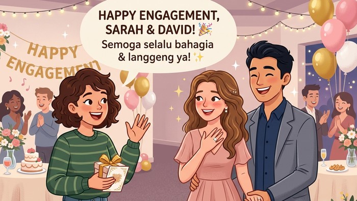 55 Ucapan Happy Engagement yang Menyentuh Hati, Manis, dan Romantis