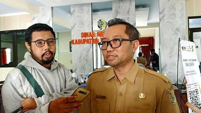Kabid Pencegahan dan Pengendalian Penyakit (P2P) Dinkes Tulungagung, dr Aris Setiawan