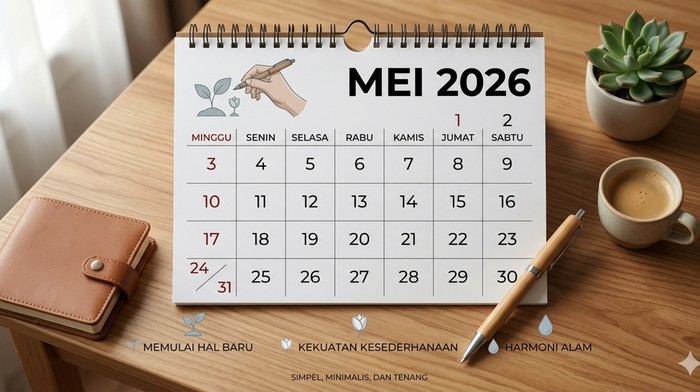 Kalender Mei 2026
