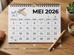 Daftar Libur Mei 2026, Yuk Catat Ada 10 Tanggal Merah!