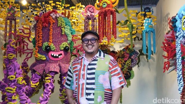 Karya Seni Mulyana The Mogus di Art Jakarta Gardens 2026 Karya Seni Mulyana The Mogus di Art Jakarta Gardens 2026
