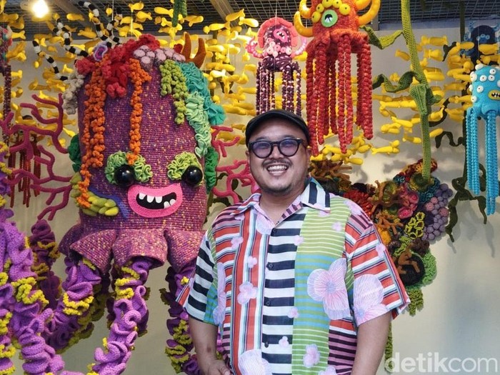 Karya Seni Mulyana The Mogus di Art Jakarta Gardens 2026