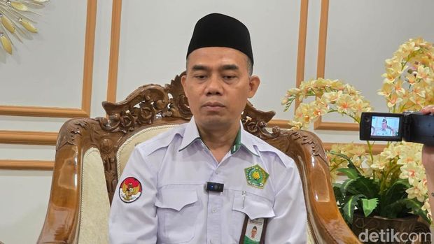 Kemenag Jateng Kepala Bidang Pendidikan Diniyah Pondok Pesantren Kantor Wilayah Kementerian Agama (Kemenag) Jawa Tengah (Jateng), Moch Fatkhuronji di Kantor Kemenag Jateng, Kecamatan Candisari, Kota Semarang, Selasa (5/5/2026).