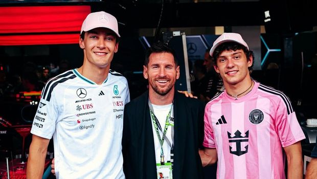 Lionel Messi di F1 Miami 2026.