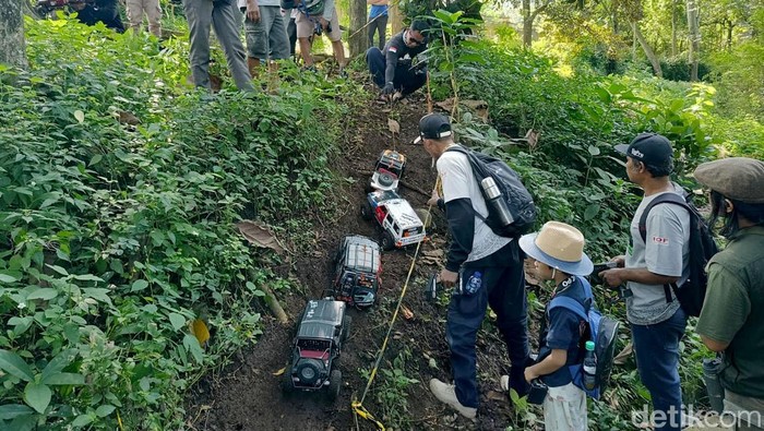 Melihat keseruan offroad ratusan mobil remote control