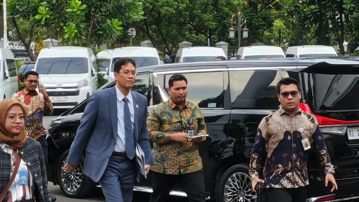 Menteri Keuangan Purbaya Yudhi Sadewa di Istana