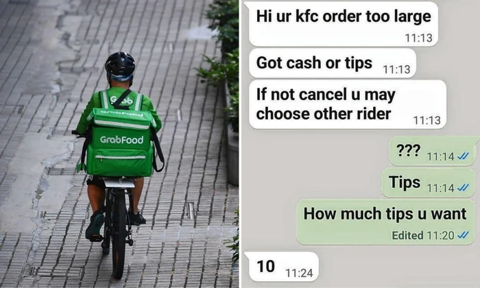 Viral! Driver Tak Mau Antar Pesanan Makanan Sebelum Diberi Tip