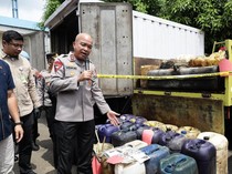 Polda Banten Bongkar Modus Penimbunan BBM Subsidi, 5 Pelaku Ditangkap