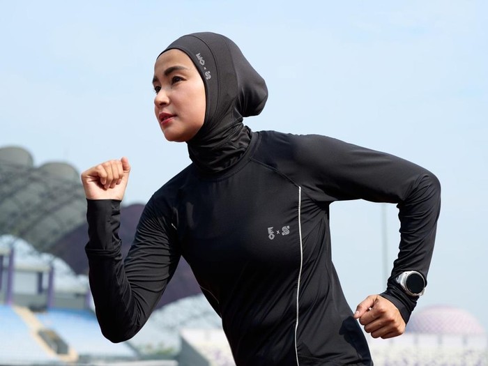 Rekomendasi hijab olahraga dari brand naPocut.