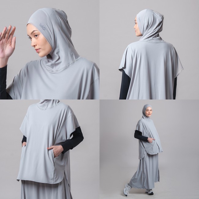Rekomendasi hijab olahraga dari brand naPocut.