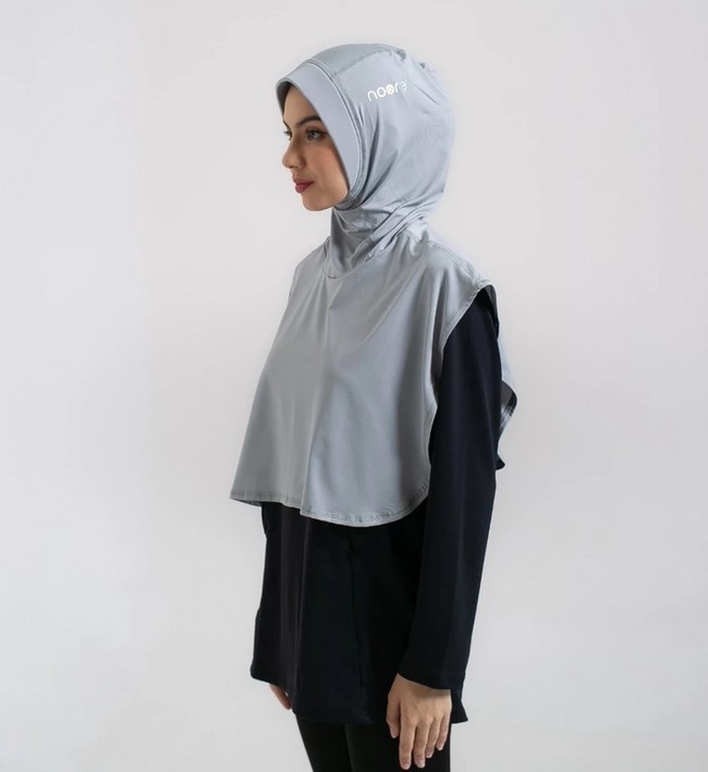 Rekomendasi hijab olahraga dari brand Noore Sport.