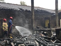 Ditinggal ke Ladang, Rumah Petani Cepogo Boyolali Hangus Terbakar