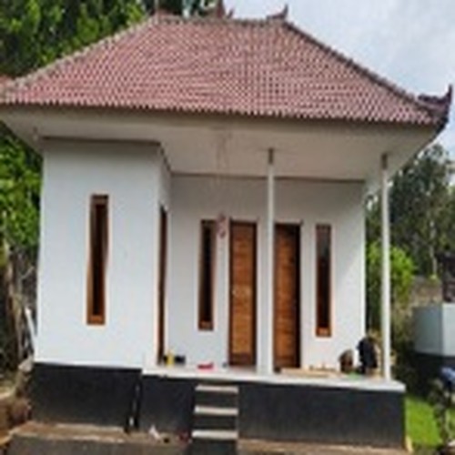 Salah satu rumah di Desa Ungasan, Kecamatan Kuta Selatan, Badung yang sudah mendapatkan bantuan bedah rumah tahun 2025. (Dok Dinas Perkim Badung)