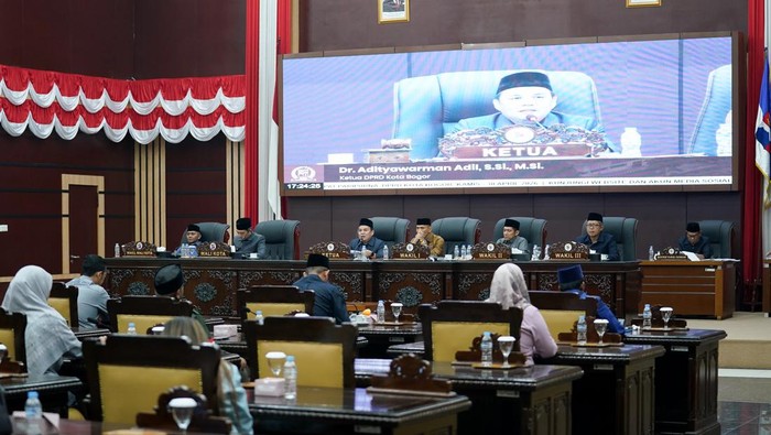 Sidang Paripurna DPRD Kota Bogor