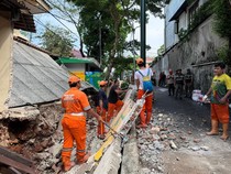 SDN Tebet Barat 08 Gelar PJJ bagi Siswa Selama Perbaikan Tembok Roboh