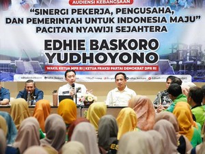 Audiensi Kebangsaan di Pacitan, Ibas Bicara soal Kesejahteraan Pekerja
