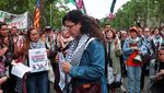 Aksi Protes Tuntut Pembebasan Aktivis Gaza