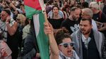Aksi Protes Tuntut Pembebasan Aktivis Gaza