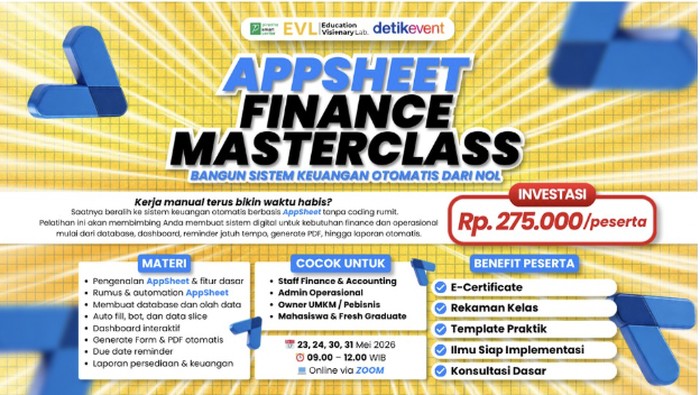 Appshet Finance Masterclass