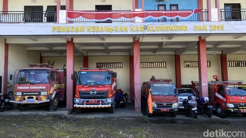 Armada tempur pemadam kebakaran di Satpol PP dan Pemadam Kebakaran Klungkung, Rabu (6/5/2026). Fatih Kudus Jaelani/detikBali.