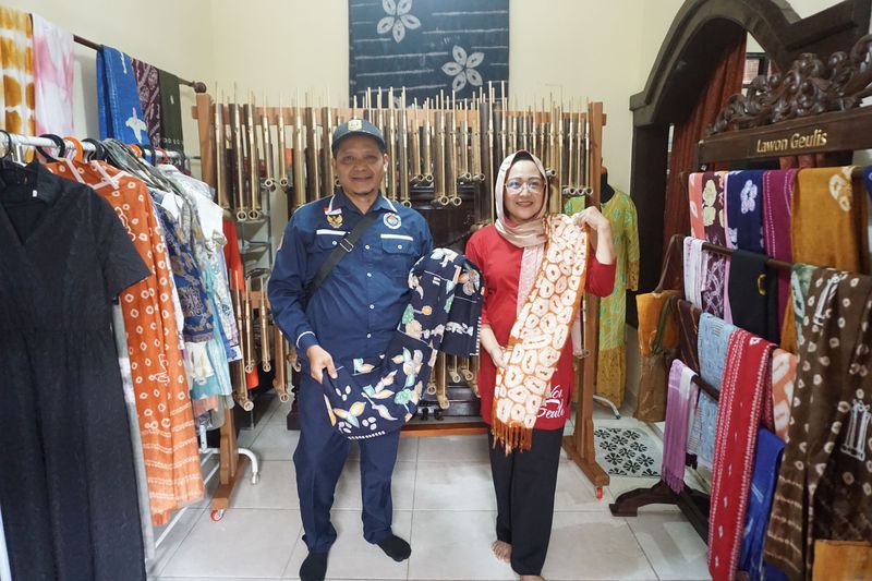 Batik Ciwitan, Ikon Ekonomi Kreatif Desa Benteng Ciampea